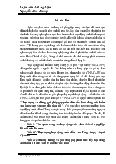 Thực trạng và những giải pháp góp phần thúc đẩy hoạt động xuất khẩu của tổng công ty trong thời gian tới