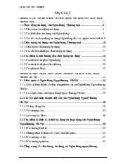 Giải pháp nâng cao chất lượng tín dụng tại Ngân hàng Ngoại thương Hà Nội