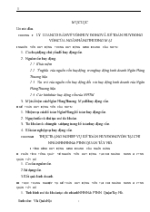 Một số vấn đề cơ bản về vốn và kế toán huy động vốn tại chi nhánh NHNN & PTNN Quận Tây Hồ