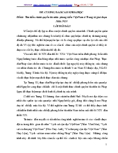 Đề tài Tìm hiểu chính quyền bù nhìn phong kiến Việt Nam ở Trung kì giai đoạn 1884 -1925