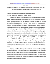 Lý luận về đầu tư trực tiếp ra nước ngoài và pháp luật về đầu tư trực tiếp ra nước ngoài