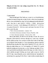 Đề tài Những lớp từ bị hạn chế về mặt sử dụng trong từ điển Việt – Bồ - Nha của Alexandre de Rhodes