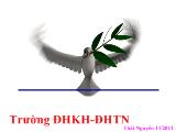 Tiểu luận Công nghệ chế tạo và tính chất quang cảu chấm lượng tử CdS