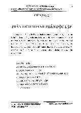 Đề tài Tách ảnh dùng biến đổi wavelet và phân tích thành phần độc lập