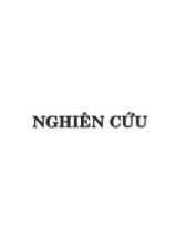 Luận văn Nghiên cứu phản ứng hoàn nguyên phi đối xứng một số hợp chất carbonil sử dụng xúc tác là hệ enzim trong tế bào nấm men bánh mì ( SCCharomyces cerevisiae)
