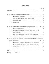 Luận văn Sự hội tụ kỳ vọng có điều kiện và martingale trong đại số von Newmann