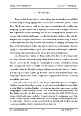 Báo cáo thực tập Kế toán vốn bằng tiền, kế toán nguyên vật liệu công cụ dụng cụ, kế toán tài sản cố định, kế toán tiền lương và các khoản trích theo lương tại Công ty Cổ Phần Tập Đoàn Đại Châu