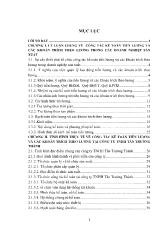Đề tài Kế toán tiền lương và các khoản trích theo lương tại Công ty trách nhiệm hữu hạn Tân Trường Thành