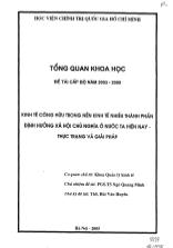 Đề tài Kinh tế công hữu trong nền kinh tế nhiều thành phần định hướng xã hội chủ nghĩa ở nước ta hiện nay- Thực trạng và giải pháp