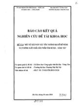 Đề tài Một số giải pháp xúc tiến thương mại để mở rộng thị trường xuất khẩu sản phẩm tỉnh Bà Rịa- Vũng Tàu