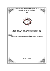 Tiểu luận Đánh giá tăng trưởng kinh tế Việt Nam năm 2007