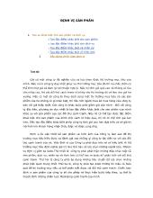 Đề tài Định vị sản phẩm