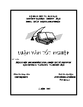 Luận văn Một số biện pháp nhằm nâng cao hiệu quả sử dụng vốn tại công ty tư vấn đầu tư và thương mại