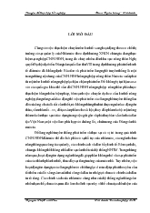 Chuyên đề Giải pháp nhằm nâng cao chất lượng tín dụng ngân hàng đối với làng nghề truyền thống tại NHNo&PTNT huyện Gia Bình, tỉnh Bắc Ninh