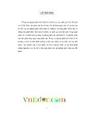 Đề tài Lạm phát ở Việt Nam - Thực trạng và đặc trưng