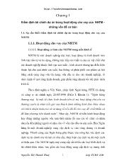 Đề tài Nâng cao chất lượng thẩm định tài chính dự án trong hoạt động cho vay tại Ngân Hàng Ngoại Thương Việt Nam