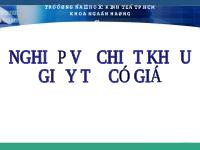 Đề tài Những vấn đề chung về nghiệp vụ chiết khấu