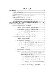 Đề tài Rủi ro tín dụng tại Ngân hàng Ngoại Thương Việt Nam Chi nhánh Cần Thơ- Thực trạng và giải pháp