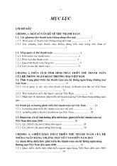 Luận văn Chiến lược phát triển thẻ thanh toán của hệ thống ngân hàng thương mại Việt Nam đến năm 2010