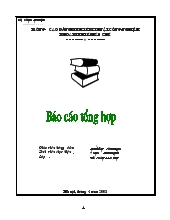 Báo cáo Một số nghiệp vụ kinh tế phát sinh trong tháng 01 năm 2005 của Công ty giầy Thuỵ Khuê