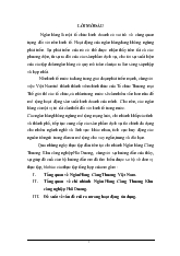 Đề tài Phân tích Và đánh giá rủi ro Tín dụng trong hoạt động cho vay tại chi nhánh ngân hàng công thương khu công nghiệp Hải Dương