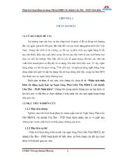 Đề tài Phân tích tình hình tín dụng ngắn hạn tại Ngân hàng Phát triển Nhà ĐBSCL chi nhánh Cần Thơ - PGD Ninh Kiều
