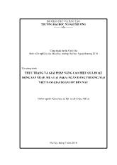 Đề tài Thực trạng và giải pháp nâng cao hiệu quả hoạt động sáp nhập, mua lại (m&a) ngân hàng thƣơng mại Việt Nam giai đoạn 1997 đến nay