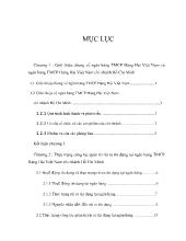 Đề tài Thực trạng và giải pháp nâng cao hiệu quả quản trị rủi ro tín dụng tại ngân hàng thương mại cổ phần Hàng Hải Việt Nam –chi nhánh Hồ Chí Minh