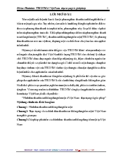 Đề án Hình thức thanh toán không dùng tiền mặt ở Việt Nam - Thực trạng và giải pháp
