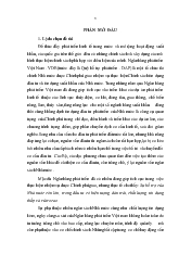 Đề tài Tác động của cơ chế huy động vốn và cho vay đến kết quả hoạt động của Ngân hàng phát triển Việt Nam