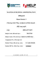 Đồ án Đánh giá chiến lược kinh doanh của công ty cổ phần tập đoàn tư vấn đầu tư xây dựng an cư (ancư group ) và đề xuất một số giải pháp để hoàn thiện chiến lược đến năm 2015