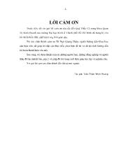 Đề tài Nghiên cứu sự thỏa mãn của khách hàng đối với dịch vụ bảo hành tại công ty Phong Vũ