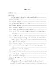 Luận án một số giải pháp mở rộng cung tín dụng đối với người nghèo nông thôn ở Kompongcham,Campuchia