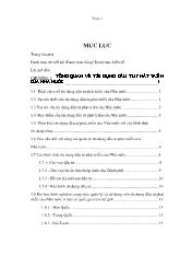 Luận văn Giải pháp nâng hiệu quả hoạt động tín dụng đầu tư phát triển tại Quỹ hỗ trợ phát triển tp HCM