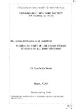 Đề tài Nghiên cứu thiết kế chế tạo bộ tời kéo sử dụng cho tàu 10000T đến 15000T