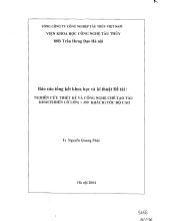 Đề tài Nghiên cứu thiết kế và công nghệ chế tạo tàu khách biển cỡ lớn (> 300 khách) tốc độ cao