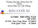 Đề tài ĐẦU CUỐI 3G