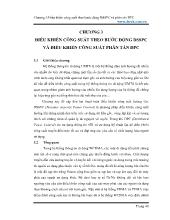 Đề tài Điều khiển công suất theo bước động DSSPC và điều khiển công suất phân tán DPC trong hệ thống thông tin di động thế hệ ba UMTS