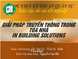 Đồ án Giải pháp truyền thông trong tòa nhà in building solutions
