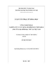 Luận văn Công nghệ wimax nghiên cứu và xây dựng mô hình mẫu triển khai cho vùng địa hình đặc thù tại Việt Nam