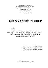 Luận văn Nghiên cứu mã Turbo trong hệ thống CDMA