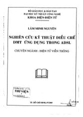Đồ án Nghiên cứu kỹ thuật điều chế DTM ứng dụng trong ADSL