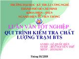 Luận văn Qui trình kiểm tra chất lượng trạm BTS