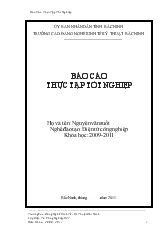 Báo cáo thực tập tại Công Ty Cổ Phần Sản Xuất Điện tử Thành Long