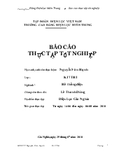 Báo cáo thực tập tại điện lực Gia Nghĩa