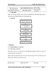 Đồ án Áp dụng tiêu chuẩn iso/iec 17025 vào quản lý phòng thí nghiệm khoa môi trường – đại học kỹ thuật công nghệ tp.Hồ Chí Minh