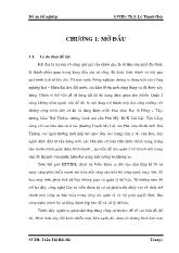 Đồ án Ứng dụng viễn thám và gis để phân tích, đánh giá hiện trạng sử dụng đất đô thị quận 2, tp. HCM