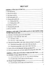 Luận văn Áp dụng hệ thống quản lý môi trường theo tiêu chuẩn ISO 14001:1996 cho trạm xi măng Cát Lái công ty Holcim Việt Nam