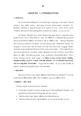 Luận văn A study on some major factors affecting English learning of grade 6 ethnic minority students of a mountainous secondary school to help them learn better