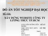 Đề tài Xây dựng website công ty lương thực thành phố Hồ Chí Minh